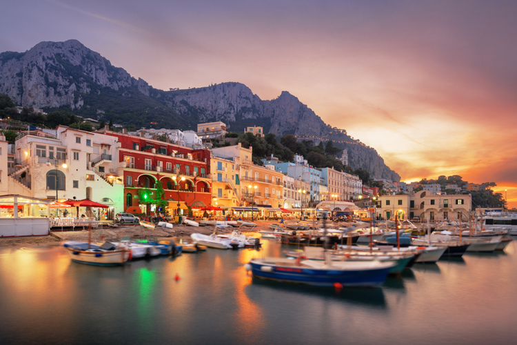 Nachtleven van Capri