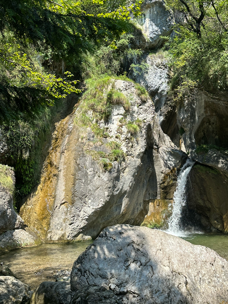 Begna waterval bij Porlezza