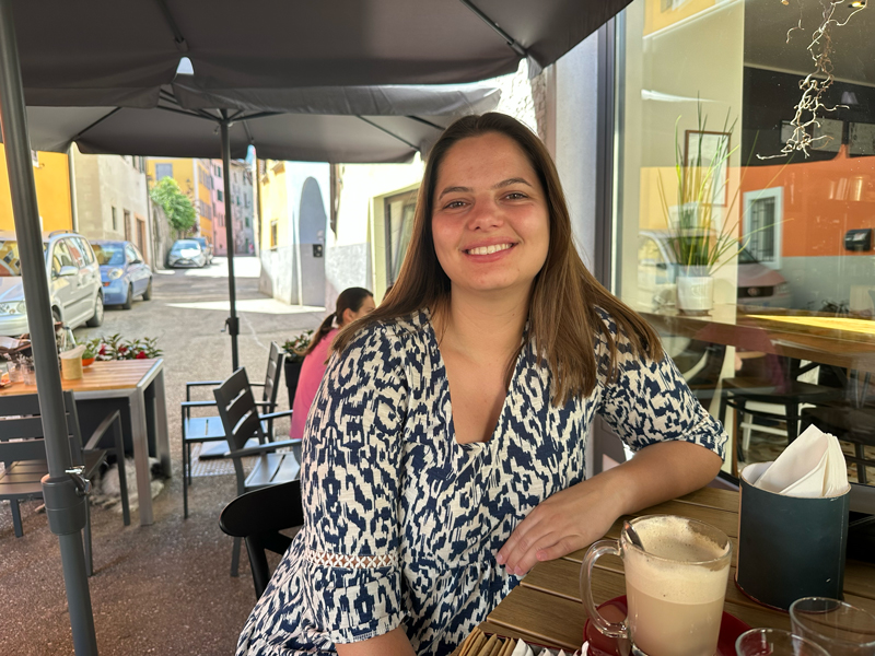 Koffie drinken in Borgo Valsugana